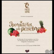 IPORAITEREI NDE PESEBRE - Exposicin de artes visuales - Mircoles 25 de noviembre de 2015